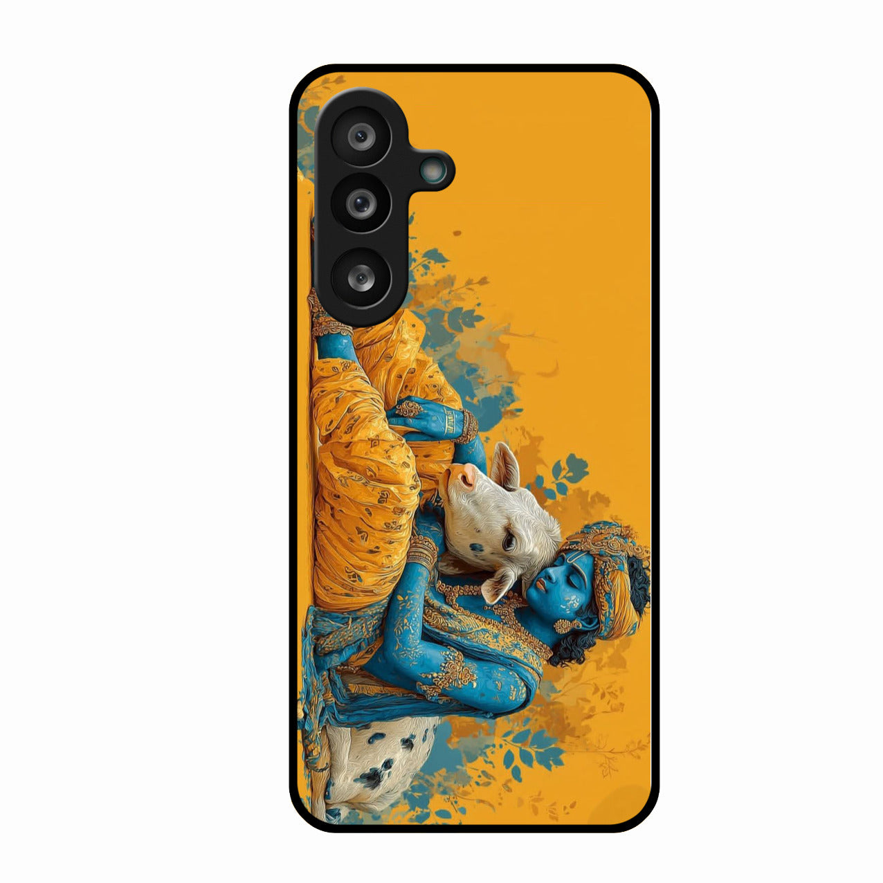 Divine Krishna Gopal Premium Glass Phone Case for Samsung Galaxy M56 5G