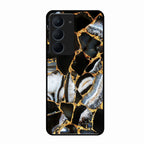 Black Gold Marble Glass Phone Case for Realme Narzo 80X 5G