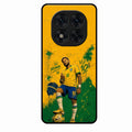 Golden Striker Glass Phone Case for Redmi Note 14 Pro 5G