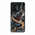 Midnight Dragon Glass Phone Case for Realme 15 5G