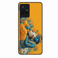 Divine Krishna Gopal Premium Glass Phone Case for Vivo T1 5G