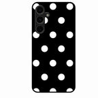 Classic Polka Dot Glass Phone Case for Samsung Galaxy S24 Fe 5G