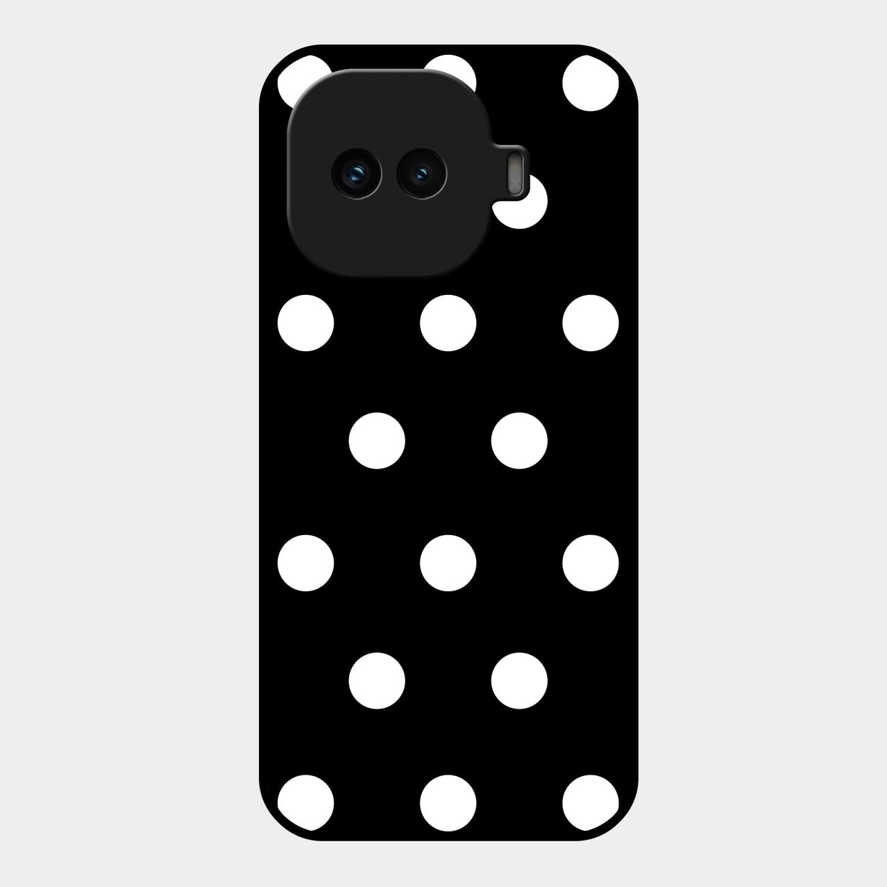 Classic Polka Dot Glass Phone Case for iQOO 15R 5G