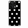 Classic Polka Dot Glass Phone Case for Redmi Note 13 5G