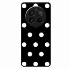 Classic Polka Dot Glass Phone Case for Realme 12 Pro Plus 5G