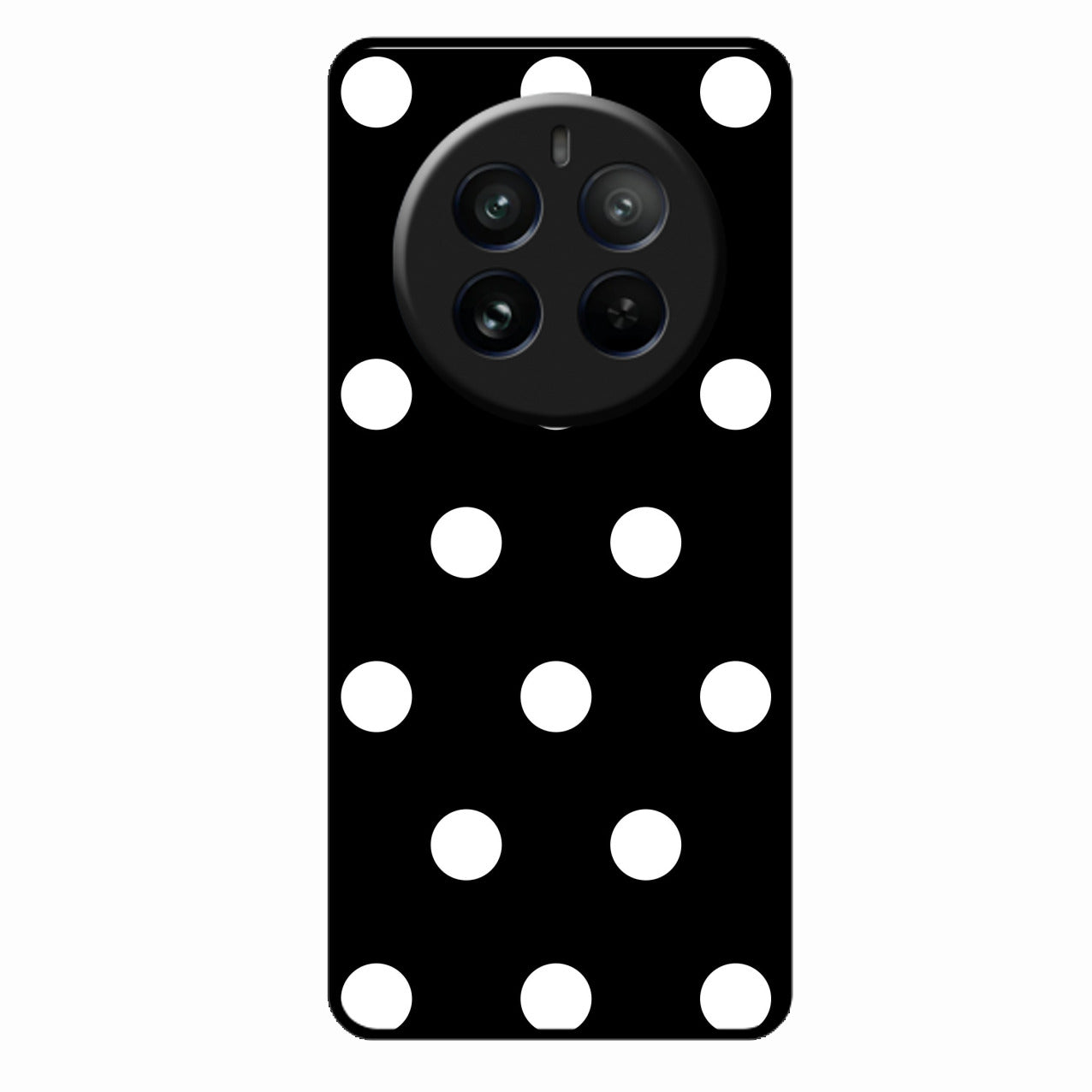 Classic Polka Dot Glass Phone Case for Realme 12 Pro Plus 5G
