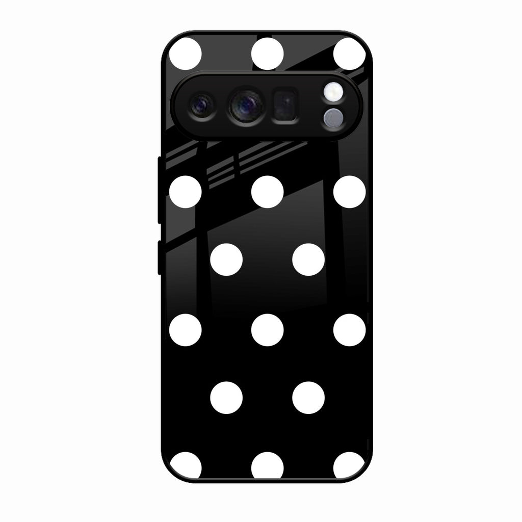 Classic Polka Dot Glass Phone Case for Google Pixel 10 Pro