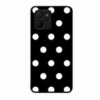 Classic Polka Dot Glass Phone Case for Realme 9I 5G
