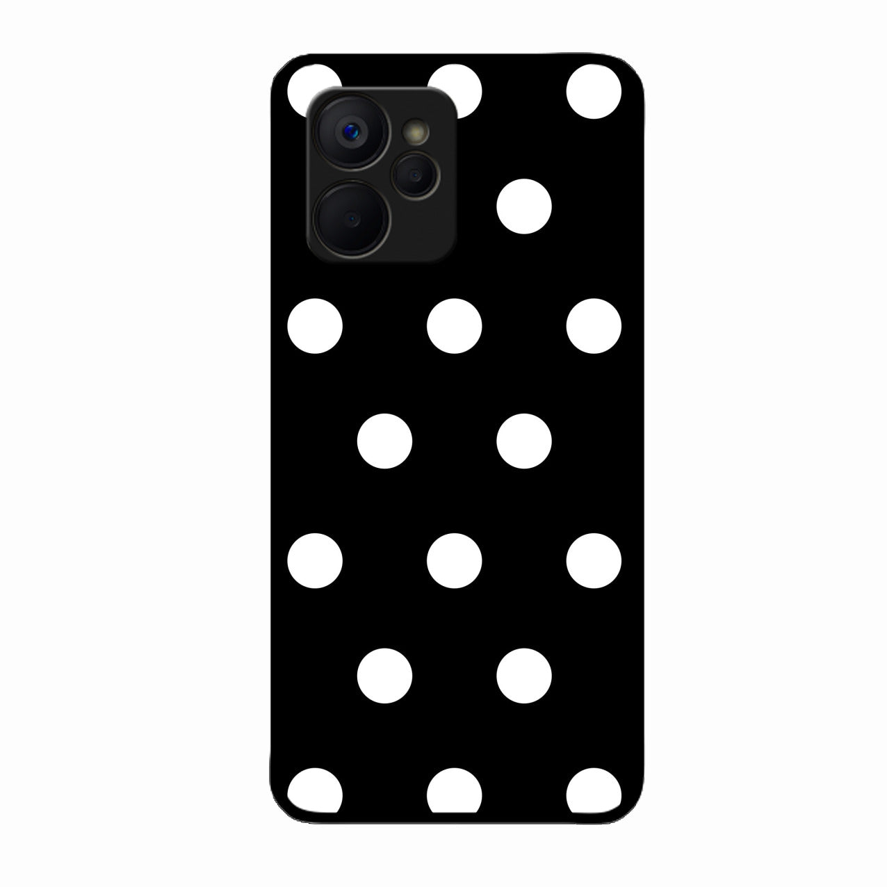 Classic Polka Dot Glass Phone Case for Realme 9I 5G