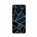 Midnight Gold Geometric Premium Glass Phone Case for Oneplus 7T Pro