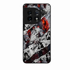Itachi Uchiha Manga Collage Glass Phone Case for Oneplus 11 5G