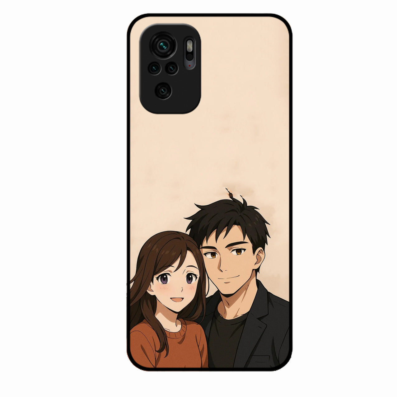 Custom Personalised Art Photo Glass Case for Redmi Note 10