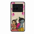 Krishna Eternal Lotus Glass Case for Vivo X80 5G - ShopOnCliQ
