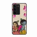 Krishna Eternal Lotus Glass Case for Realme C75 5G