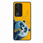 Cute Panda Sketch Premium Glass Phone Case for Oppo K12X 5G