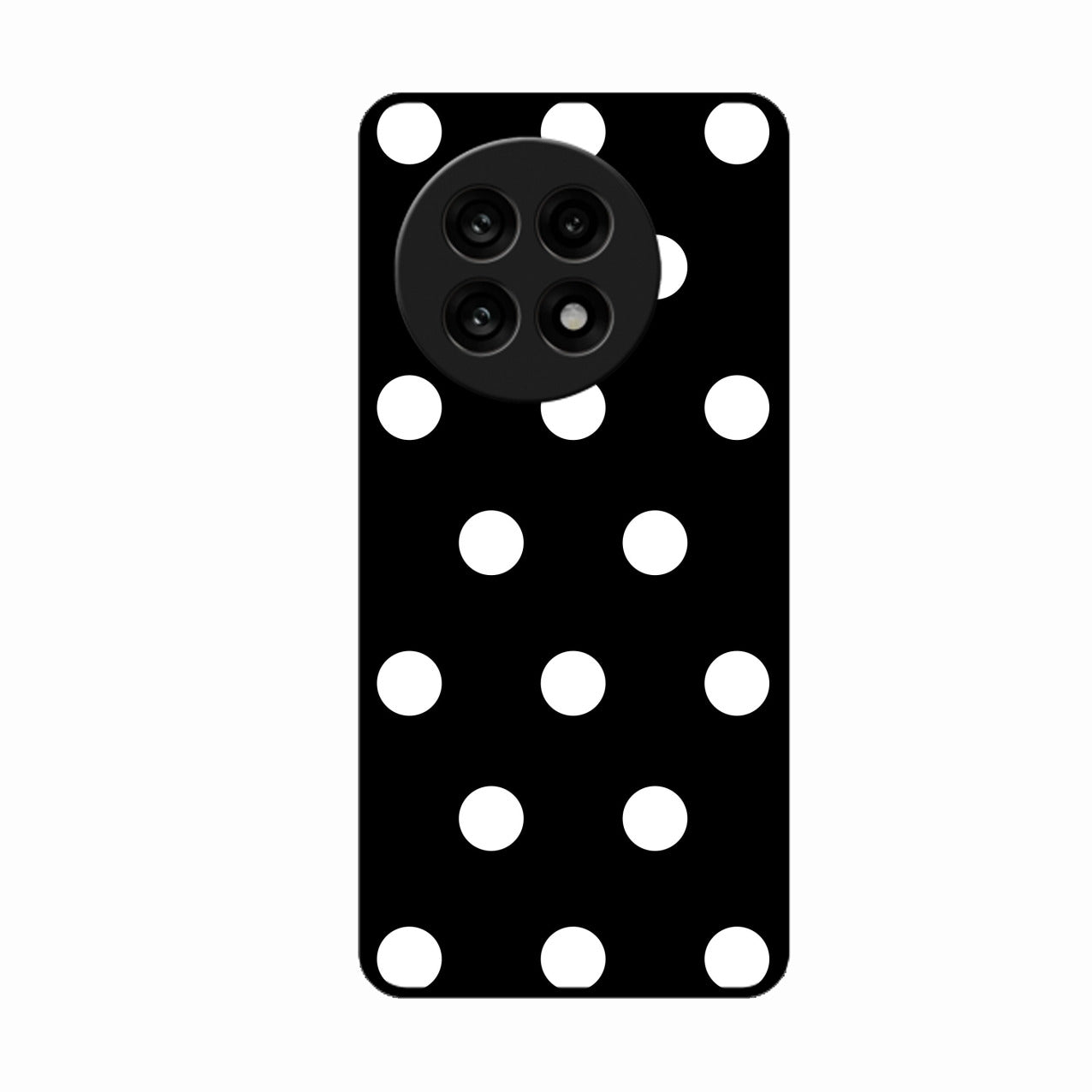 Classic Polka Dot Glass Phone Case for Oneplus 13R 5G
