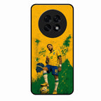 Golden Striker Glass Phone Case for Oppo F31 Pro Plus 5G