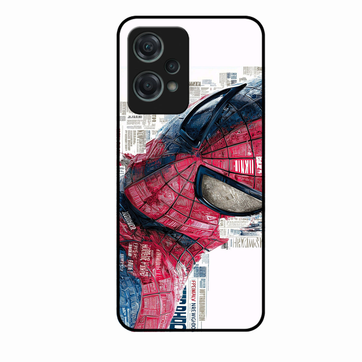 Red Blue Web Hero Glass Phone Cover for Oneplus Nord Ce 2 Lite 5G - ShopOnCliQ