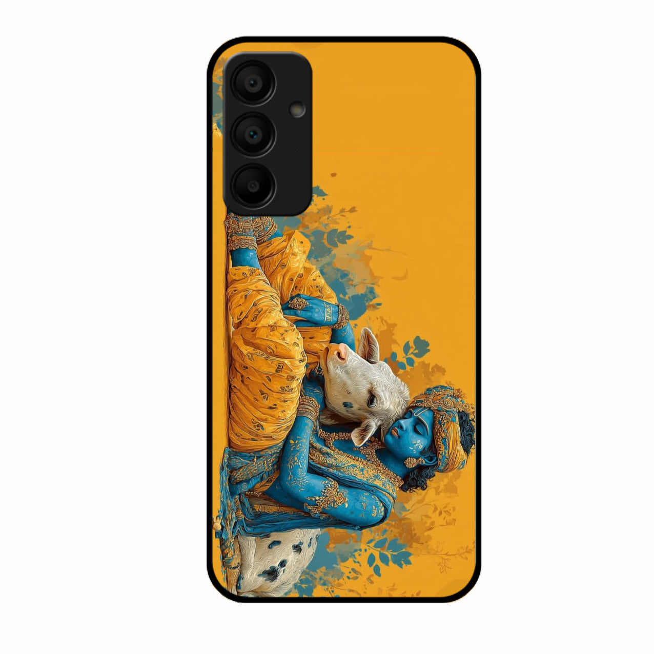 Divine Krishna Gopal Premium Glass Phone Case for Samsung Galaxy A15 5G