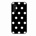 Classic Polka Dot Glass Phone Case for Samsung Galaxy M35 5G