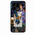 Eternal Radha Krishna Love Glass Phone Case for Oppo Find X9 5G