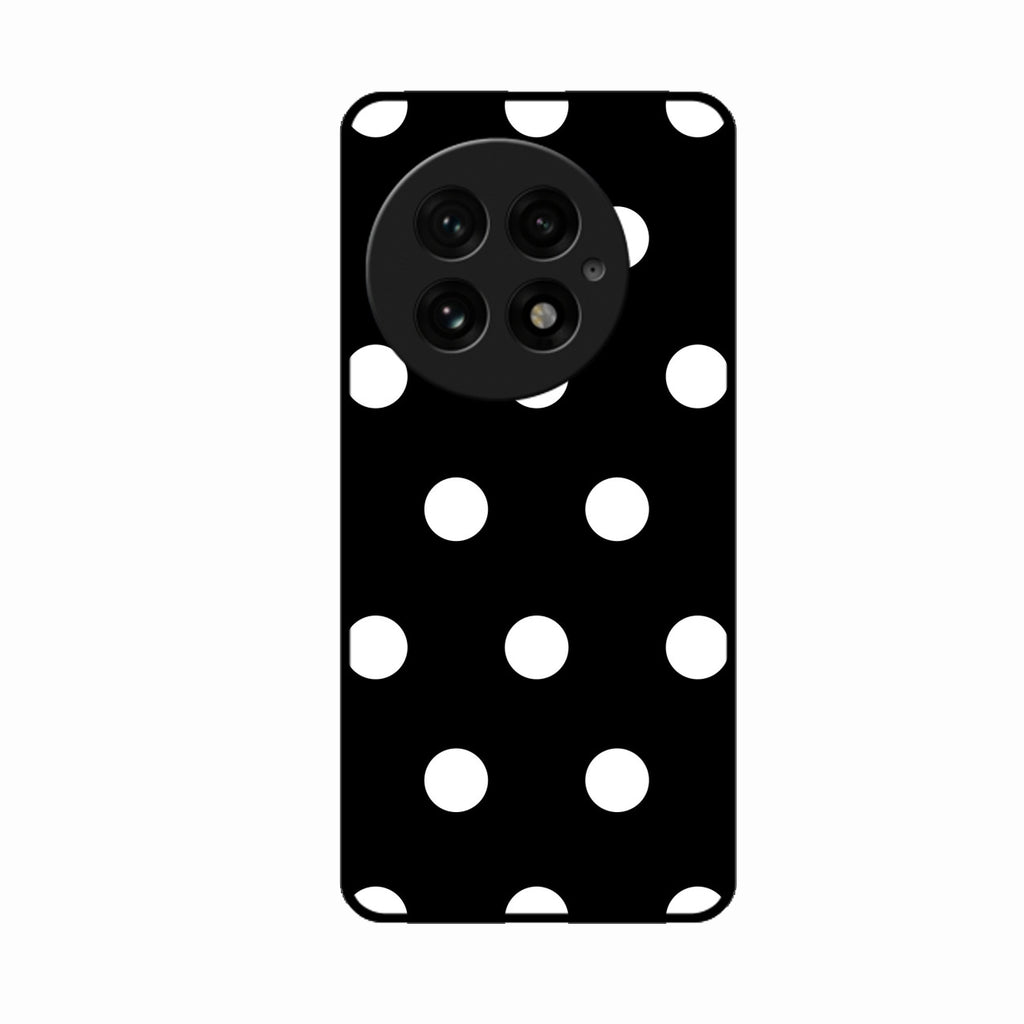 Classic Polka Dot Glass Phone Case for Oneplus 13 5G