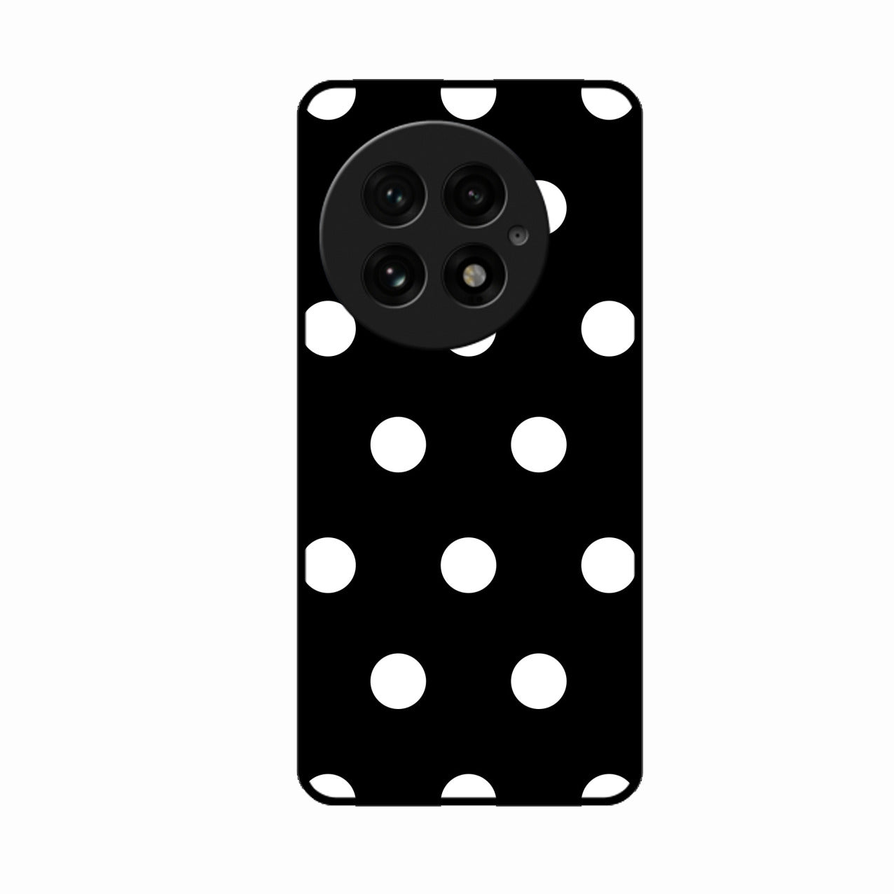 Classic Polka Dot Glass Phone Case for Oneplus 13 5G