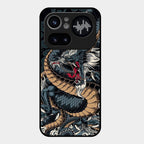 Midnight Dragon Glass Phone Case for Nothing Phone 4A Pro 5G