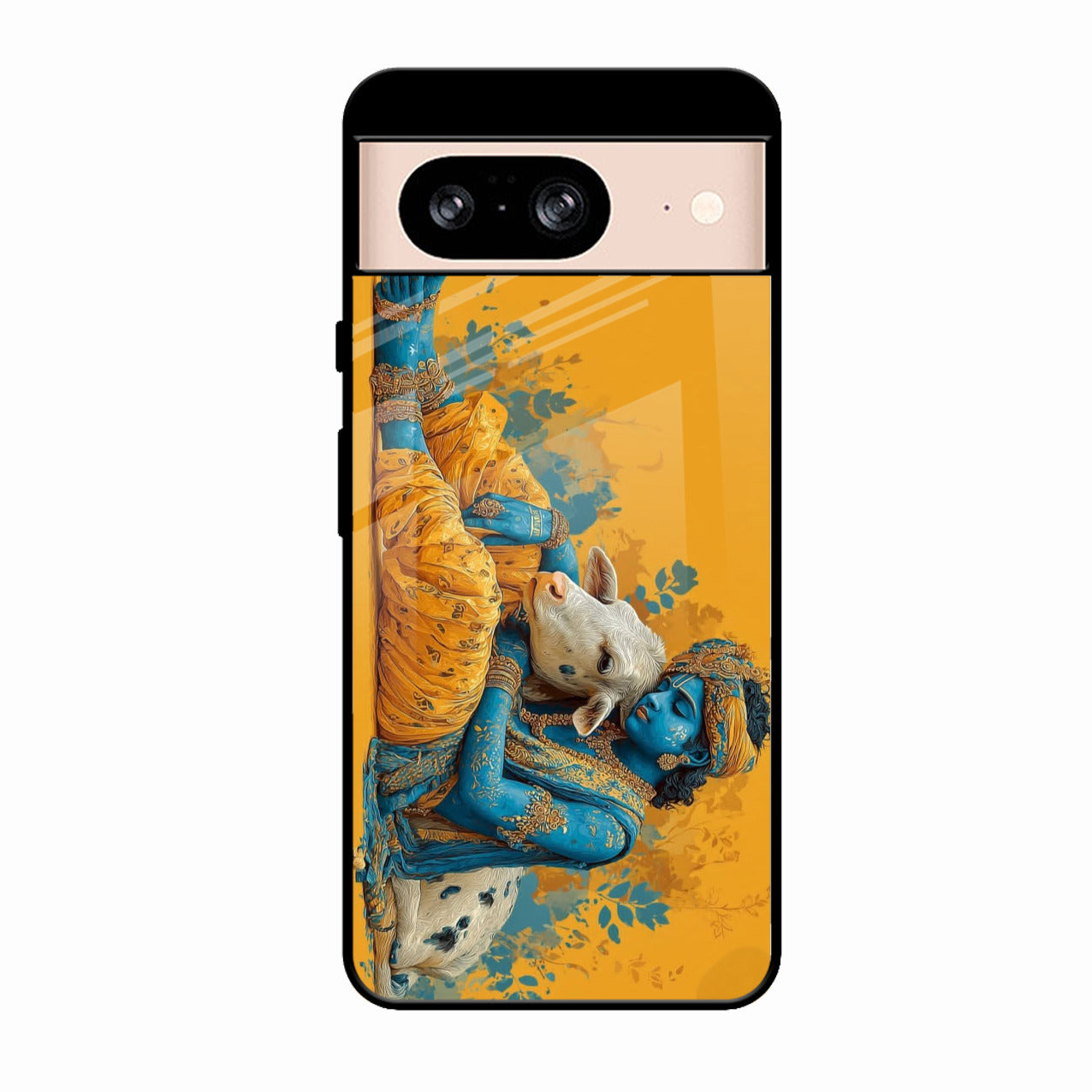 Divine Krishna Gopal Premium Glass Phone Case for Google Pixel 9 Pro 5G