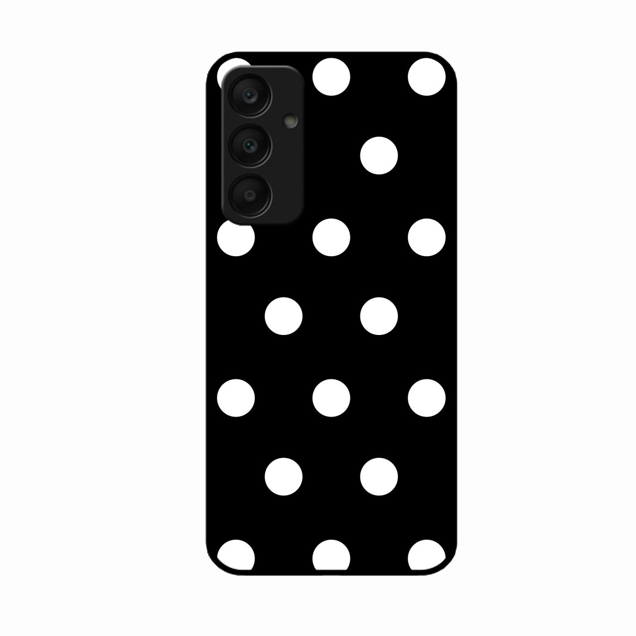 Classic Polka Dot Glass Phone Case for Samsung Galaxy A25 5G