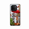 Rainy Day Cartoon Glass Phone Case for iQOO Neo 10 5G