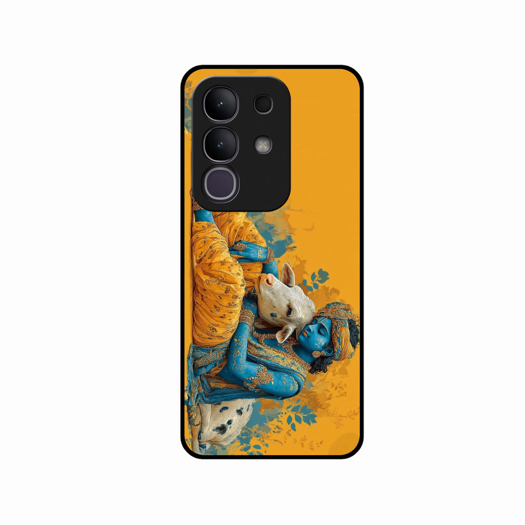 Divine Krishna Gopal Premium Glass Phone Case for iQOO Z10x 5G