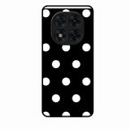Classic Polka Dot Glass Phone Case for Poco X7 5G
