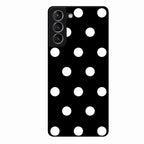 Classic Polka Dot Glass Phone Case for Samsung Galaxy S21
