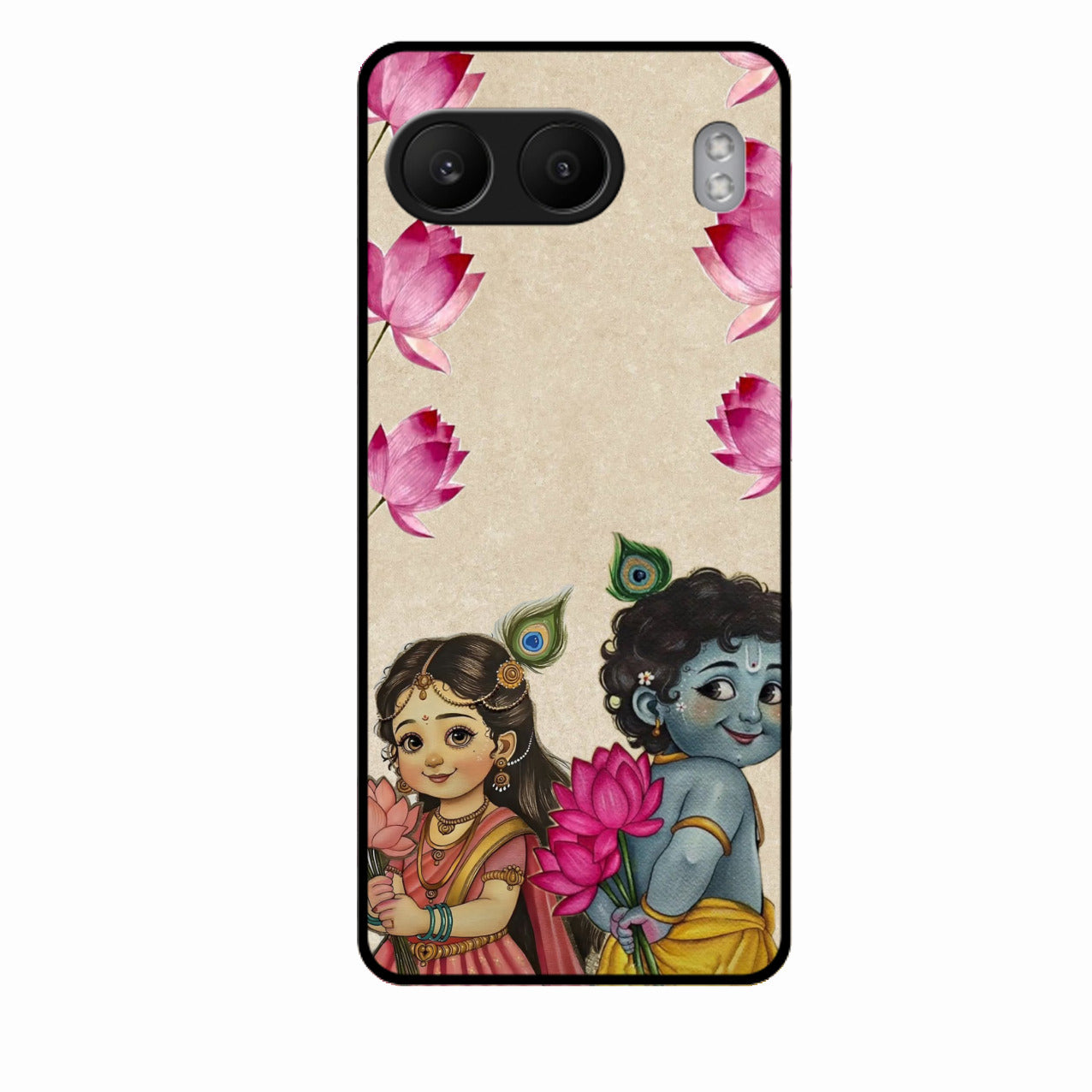 Krishna Eternal Lotus Glass Case for Oneplus Nord 4 5G
