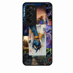 Eternal Radha Krishna Love Glass Phone Case for Oppo Reno 12 Pro 5G