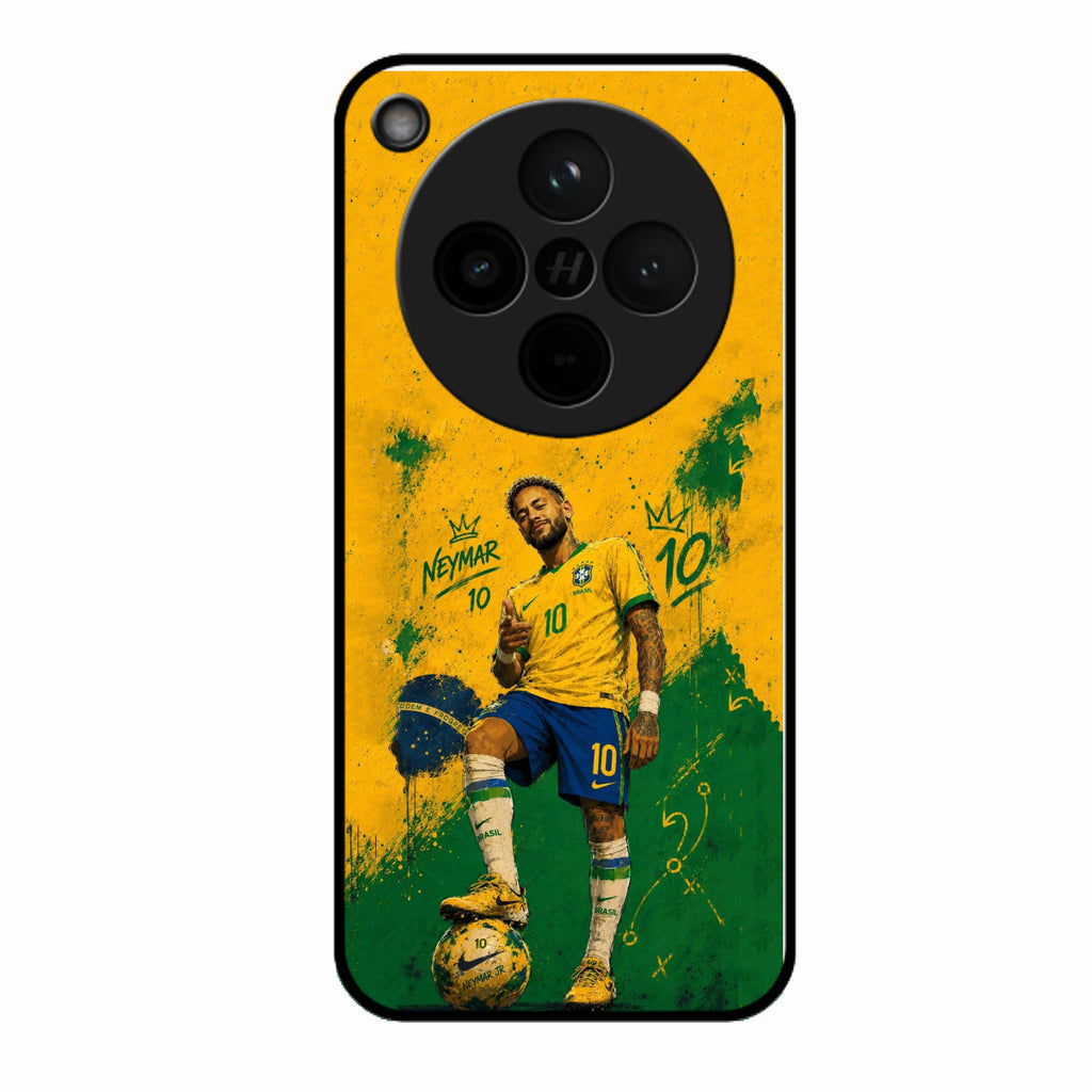Golden Striker Glass Phone Case for Oppo Find X8 5G