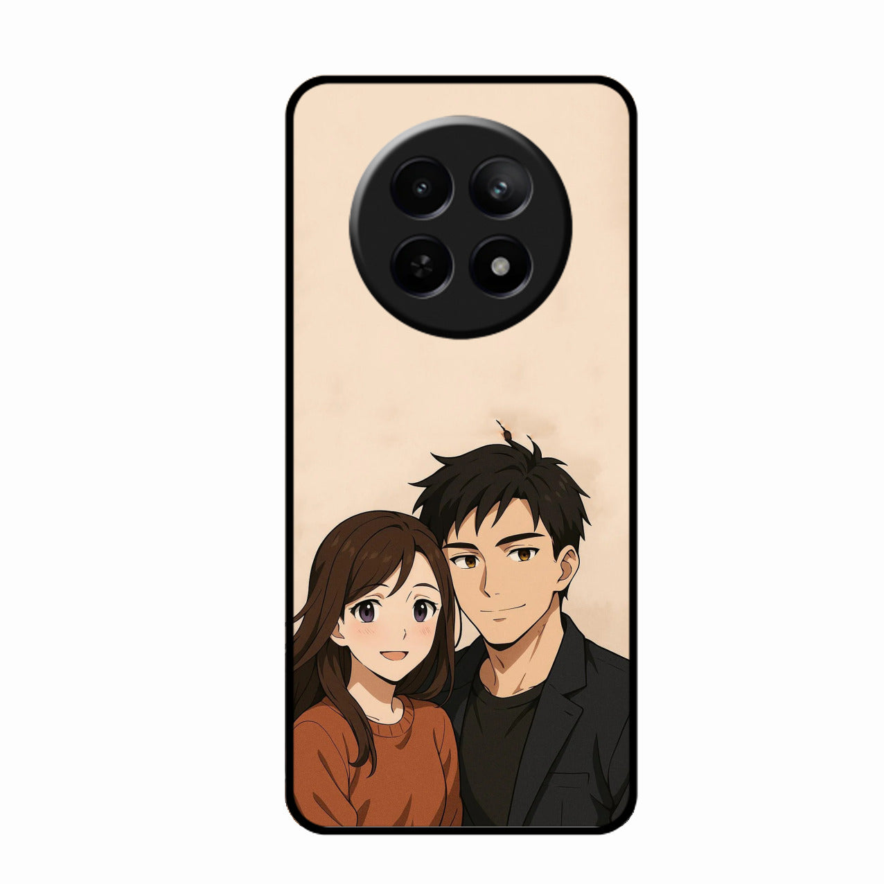 Custom Personalised Art Photo Glass Case for Realme C65 5G