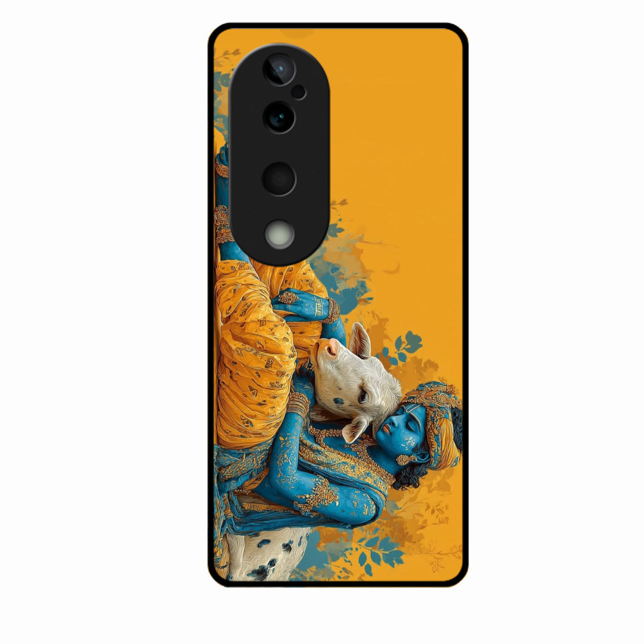 Divine Krishna Gopal Premium Glass Phone Case for Vivo T3 Ultra