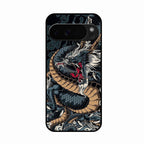 Midnight Dragon Glass Phone Case for Google Pixel 10 Pro XL