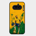 Golden Striker Glass Phone Case for Nothing Phone 4A 5G