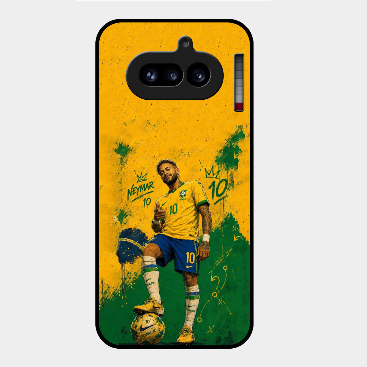 Golden Striker Glass Phone Case for Nothing Phone 4A 5G
