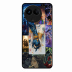 Eternal Radha Krishna Love Glass Phone Case for Realme 11X 5G