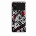 Itachi Uchiha Manga Collage Glass Phone Case for Poco X4 Pro 5G