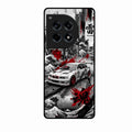 Japanese Wave Drift Racing Premium Glass Phone Case for Oneplus 12R 5G - ShopOnCliQ