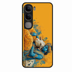 Divine Krishna Gopal Premium Glass Phone Case for Vivo Y300 5G