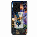 Eternal Radha Krishna Love Glass Phone Case for Motorola G54 5G