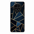 Midnight Gold Geometric Premium Glass Phone Case for Realme 13 5G