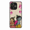Krishna Eternal Lotus Glass Case for Oppo A5 Pro 5G