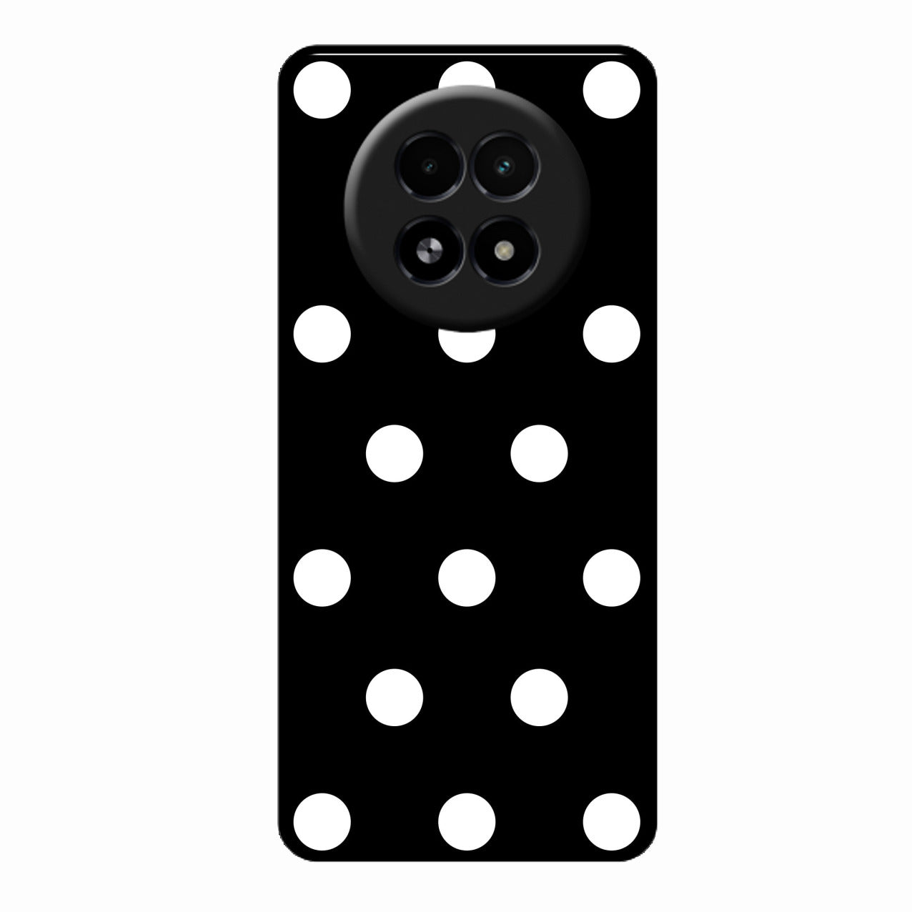 Classic Polka Dot Glass Phone Case for Realme 13 5G